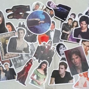 Vampire Diaries Vinyl Stickers